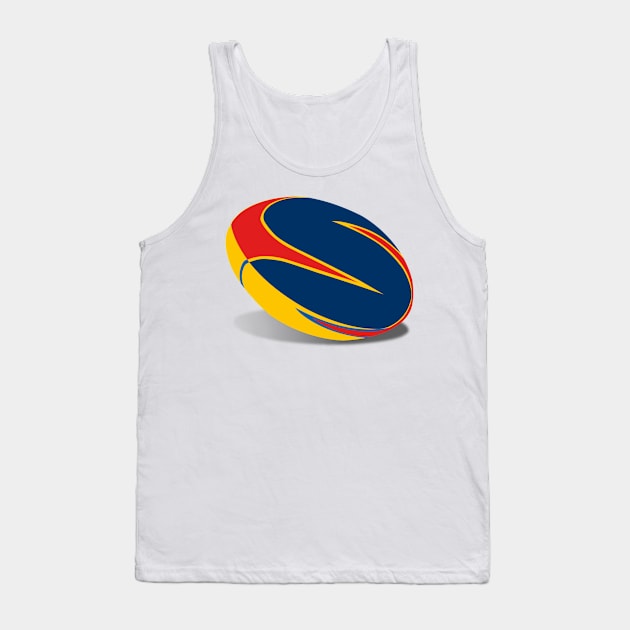 RUGBY BALL Tank Top by MajorCompany